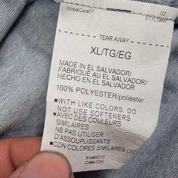 Under Armour Mens XL Gray The Tech Tee Shirt Short Sleeve Athletic Casual - Picture 5 of 9